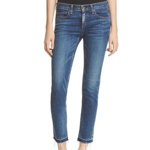 Rag & bone Dre Capri Mid-Rise Crop Jeans | Livingston Wash | Size 27